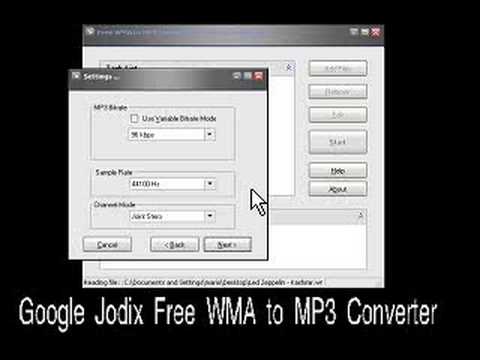 free unlimited wma to mp3 converter